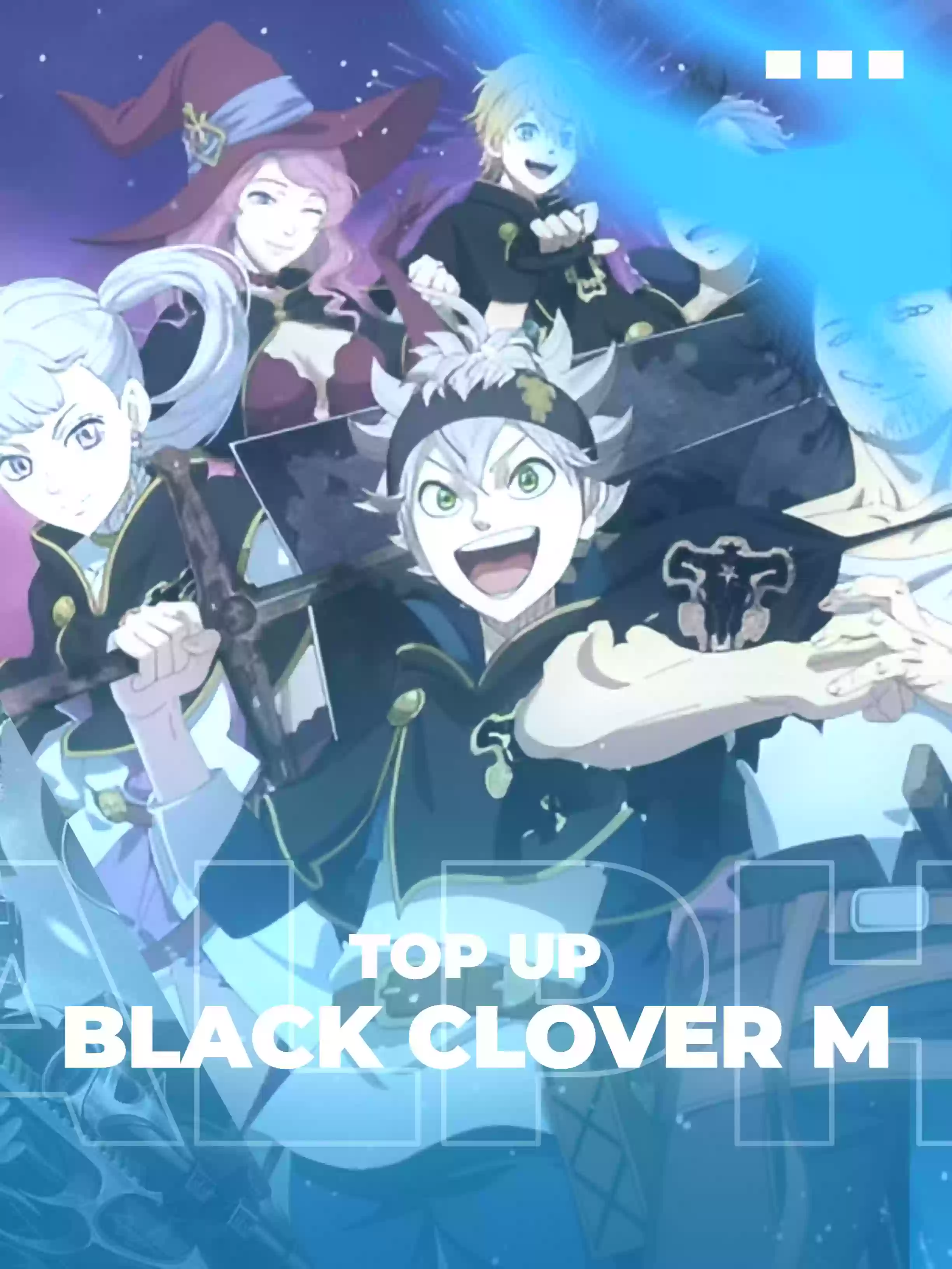 Black Clover M  Murah
